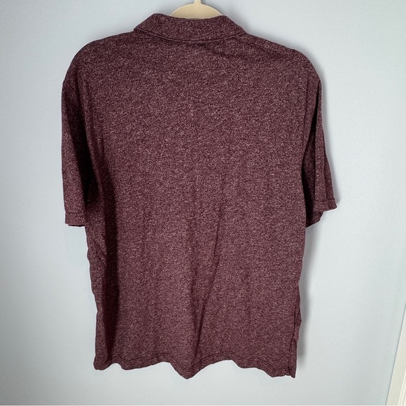 Banana Republic Men’s Burgundy XL Polo Short-Sleeved - Picture 4 of 5